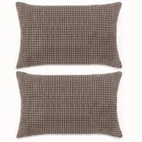 Декоративная подушка VLX Cushion Set, коричневый цв., 60 см x 40 см, 2 шт.
