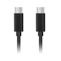 Kabelis Choetech CC0001, 2 x USB Type-C, 50 cm, juoda sp.