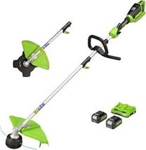 Akumuliatorinė krūmapjovė Greenworks GD24X2TXK4x, 24 V
