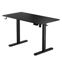 Arvutimängulaud reguleeritava kõrgusega SENSE7 Nojo, 120 cm x 60 cm, 72 - 118 cm, must v.