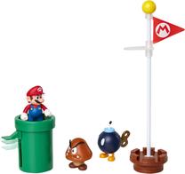 Комплект Jakks Pacific Super Mario Acorn Plains Diorama Set