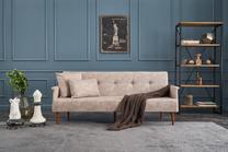 Sofa-lova Hanah Home Navan 825BLC2677, kreminė sp., 75 x 190 cm x 85 cm