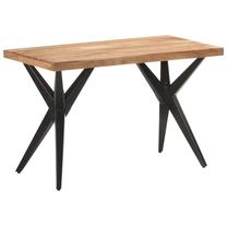Stalas VLX 323559, ruda sp., 120 cm x 60 cm x 76 cm
