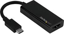 Адаптер StarTech USB-C - HDMI USBC-HDMI-CDP2HD4K60 USB-C male, HDMI female, 0.13 м, черный цв.