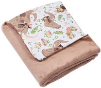 Antklodė Mamandu, 100 cm x 75 cm, smėlio ruda