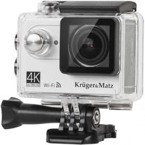 Sporta kamera Kruger&Matz 4K Sport, sudraba krās.