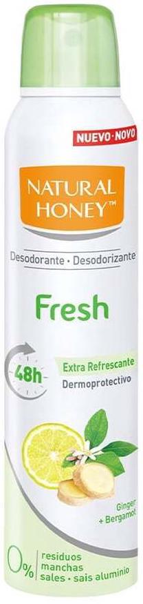 Dezodorants sievietēm Natural Honey Fresh, 200 ml