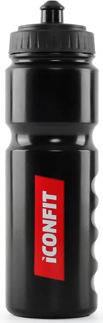 Поилки и шейкеры для спорта ICONFIT, черный цв., пластик, 0.75 л