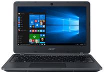 Sülearvuti Acer TravelMate TMB117-M-P00J NX.VCGEL.018, Intel® Pentium® Processor N3710 (2 MB Cache, 1.60 GHz), 4 GB, 128 GB, 11.6 ", Intel HD, must v., EN, Windows