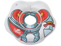 Надувной круг для шеи Roxy-Kids Flipper Bath Neck FL006, красный цв., 30 см