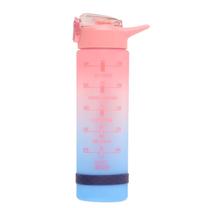 Sporta pudeles un šeikeri Atom, rozā krās., petg, 0.85 l