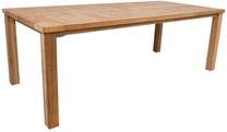 Lauko stalas Home4you Bali, medžio sp., 220 cm x 100 cm x 75 cm