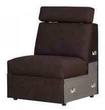 Modulinė sofa Bodzio Lazur, ruda sp., 81 x 73 cm x 97 cm