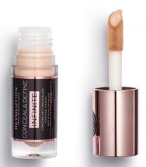 Korektors Makeup Revolution London Conceal & Define Infinite, gaiši brūna krās., c4.5, 5 ml