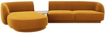 Modulinė sofa Micadoni Miley Blu68, geltona sp., kairinė, 300 x 145 cm x 70 cm