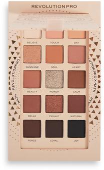 Akių šešėliai Makeup Revolution London X Nath, 16.5 g, ruda sp./smėlio sp.
