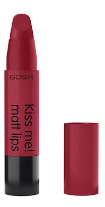 Lūpu krāsa Gosh Kiss Me! Matt Lips, 2 g, 07 scarlet kiss