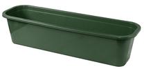 Puķu pods Patrol, plastmasa, 60 cm x 18 cm, Ø 60 cm, zaļa krās.
