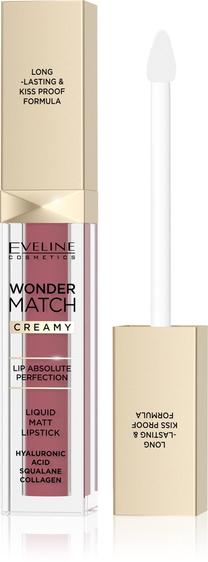 Lūpų dažai Eveline Cosmetics Wonder Match Creamy, 6.8 ml, cashmere rose sp., 08