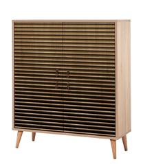 Spintelė Kalune Design Multilux 220, ruda sp., 36 cm x 95 cm x 111 cm