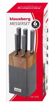 Kööginugade komplekt Klausberg KB-7982, 6 tk