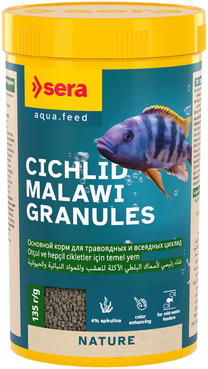 Maistas žuvims Sera Cichlid Malawi, 0.135 kg
