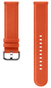 Dirželis Samsung, Galaxy Watch Active2 Leather, oranžinė sp.