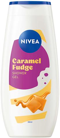 Kūno prausimosi želė Nivea Caramel Fudge, 250 ml