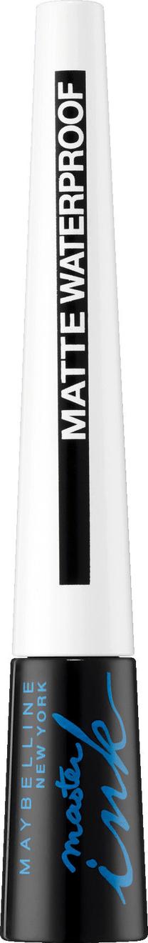 Acu laineris Maybelline Master Ink, 2.5 ml, matt black krās. 12