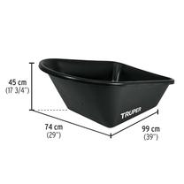 Ванна для тележки Truper CO-60P