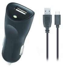 Automobilinis įkroviklis Setty, Micro USB/USB, juoda sp.
