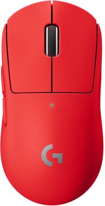 Belaidė žaidimų pelė Logitech Pro X Superlight (910-006785), 2.4ghz / usb, raudona sp.