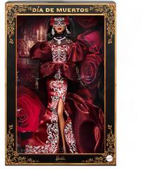 Кукла Mattel Barbie Signature Dia De Muertos 2026 JJX96, 30 см, красный цв.