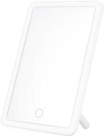 Kosmētiskais spogulis Platinet Modern, stāvošs, 13.5 cm x 20.3 cm, balta krās.