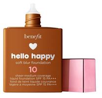 Šķidrā grima bāze Benefit Hello Happy, deep warm krās., 7, 30 ml