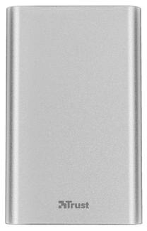 Lādētājs-akumulators (Power bank) Trust, 8000 mAh, sudraba krās.