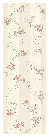 Plytelės, keraminės 12067, 75 cm x 25 cm, dramblio kaulo sp./rožinė sp./žalia sp.