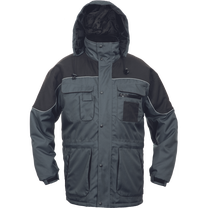 Darba jaka vīriešu Cerva Ultimo, pelēka krās., M izmērs