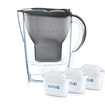 Ūdens filtra krūze Brita Marella, 2.4 l, pelēka krās.
