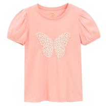 Футболка с короткими рукавами лето Cool Club Botanic CCG2811380, розовый цв., 92 см