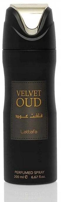 Vyriškas dezodorantas Lattafa Velvet Oud, 200 ml