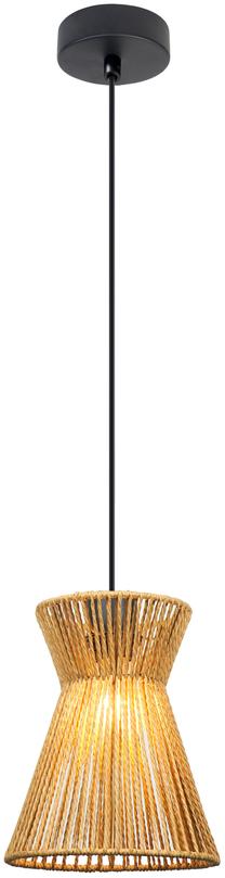 Светильник потолочный Candellux Lighting Etnos 2 31-44822, E27, 1 x 40 Вт, коричневый цв. / черный цв.