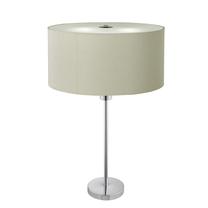 Stalinis šviestuvas Searchlight Drum Pleat EU4562-2CR, E27, 10W, smėlio ruda sp./chromo sp.
