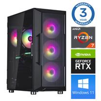 Stacionārs dators Intop Ryzen 7 5700X, DDR4 16 GB, SSD 1 TB, Nvidia GeForce RTX 3050 6 GB GDDR6, Windows 11 Home