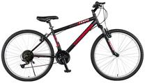 Dviratis kalnų Champions Tempo, 26 ", 16" rėmas, juoda sp./raudona sp.