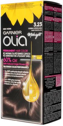 Matu krāsa Garnier Olia, dark chocolate krās., 3.23, 60 ml