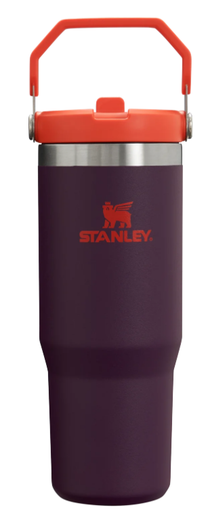 Termopuodelis Stanley The IceFlow Flip Straw, 0.89 l, violetinė sp.