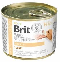 Märg koeratoit Brit GF Veterinary Diet Hepatic, kalkun, 0.2 kg