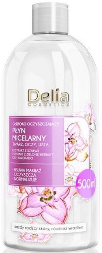 Micelārais ūdens Delia Cosmetics Deeply Cleansing, 500 ml