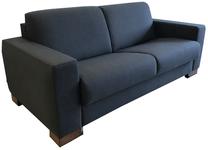 Sofa-lova Hanah Home Kansas 291NDS1312, juoda sp., 98 x 200 cm x 98 cm